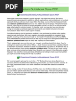Download selenium-guidebook-davepdf by eas4787skumar SN282600551 doc pdf