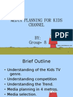 Kids Channel Media Plan