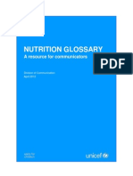Nutrition Glossary