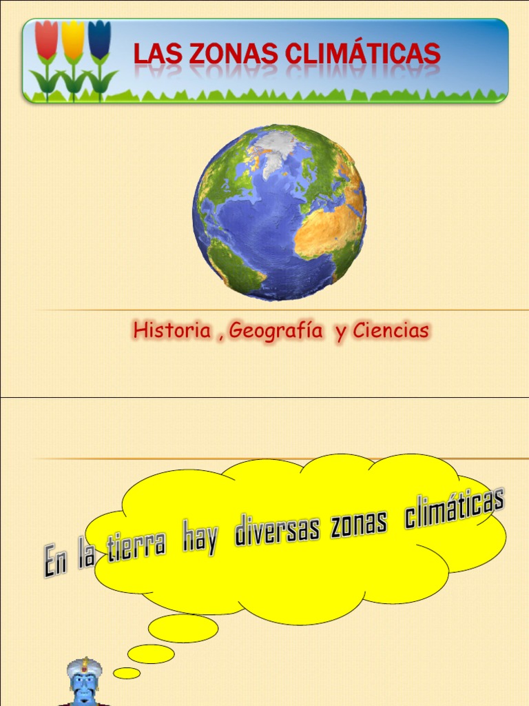 Zonas Climáticas de la Tierra: Características | PDF | Zona tropical ...