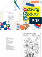 Activity Book For Children 1