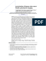 Ex-Vivo Characterization of Human Colon Cancer: by Mueller Polarimetric Imaging