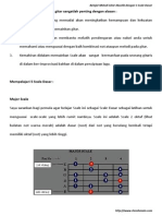 Belajar Melodi Gitar Dengan 5 Scale Dasar