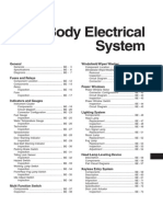 Hyundai HD78 D4GA Body Electrical System