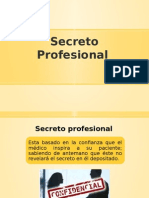 Secreto Profesional