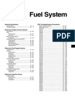 Hyundai HD78 D4GA Fuel System