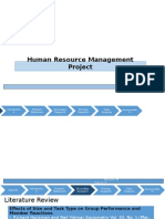 Human Resource Management Project