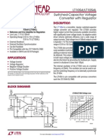 Features Description: LT1054/LT1054L Switched-Capacitor Voltage Converter With Regulator