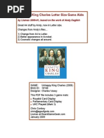 Unhappy King Charles Letter Size Game Aids PDF