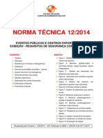 NT 12 - 2014 Centros Esportivos e de Exibicao PDF