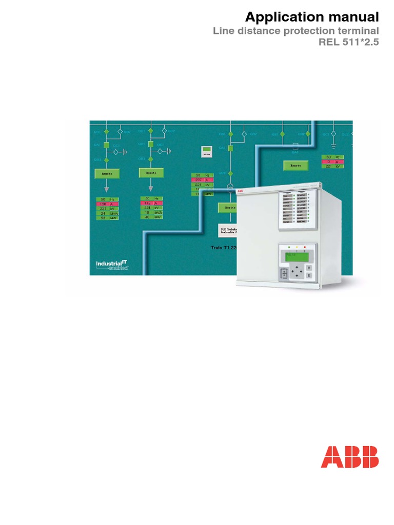 1MRK506168-UEN A en Application Manual Line Distance Protection ...