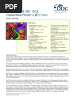 Acecore Mil-Std-1553 Intellectual Property (Ip) Core: Features