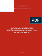 Diretrizes de Tratamento Da Infecção Por HIV em Adultos