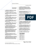 Administração de Materiais - Exercicios Cespe PDF