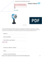 Radar measurement - Micropilot FMR244 _ Endress+Hauser
