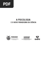 LIVRO a Psicologia e o Novo Paradigma Da Ciência