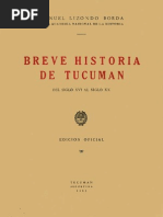 Breve Historia de Tucuman | PDF | Idiomas | Naturaleza