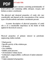 PVT Properties of Crude Oils