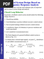 Control System Design Based On Frequency Response Analysis: Closed-Loop Behavior