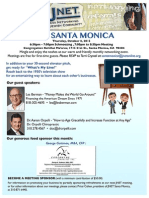 10/8 Santa Monica Networking For Jewish Business Development - "What's My Line?"