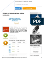 Download Office 2013 Professional Plus  Cdigo Serial Vlido - MaisMacetes by zacaria SN282641802 doc pdf
