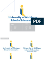 University of Michigan School of Information University of Michigan School of Information