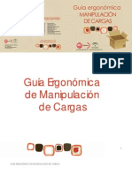 Guía Ergonómica de Manipulación de Cargas