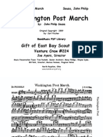 Washington Post March: Gift of East Bay Scout Band