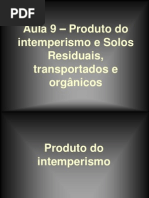 Aula 09 - APP - Solos Residuais e Transportados