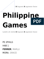 Philippine Games:, Marlu, Grace