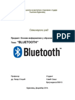 Seminarski Rad - Osnovi Informatike - Bluetooth
