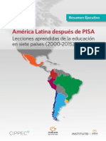 Rivas - A 2015 America Latina Despues de PISA Resumen Ejecutivo PDF