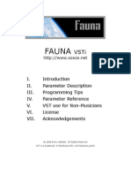 Fauna Manual