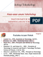 Asas Umum Toksikologi 2014