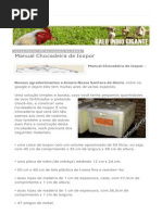 Manual Chocadeira de Isopor