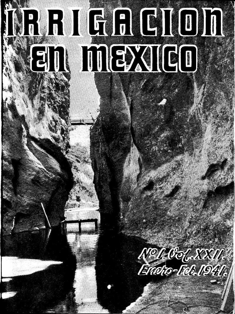 Irrigacion en Mexico, Volumen 22 | PDF | Riego | Precipitación