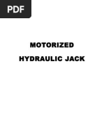 Hydraulic Jack Motorised 2015