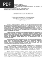 A Dimensao Humana Na Orgnizaçao