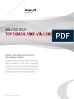 Solving Your Top 5 Email Archiving Challenges