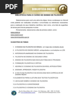 Ensino de Filosofia