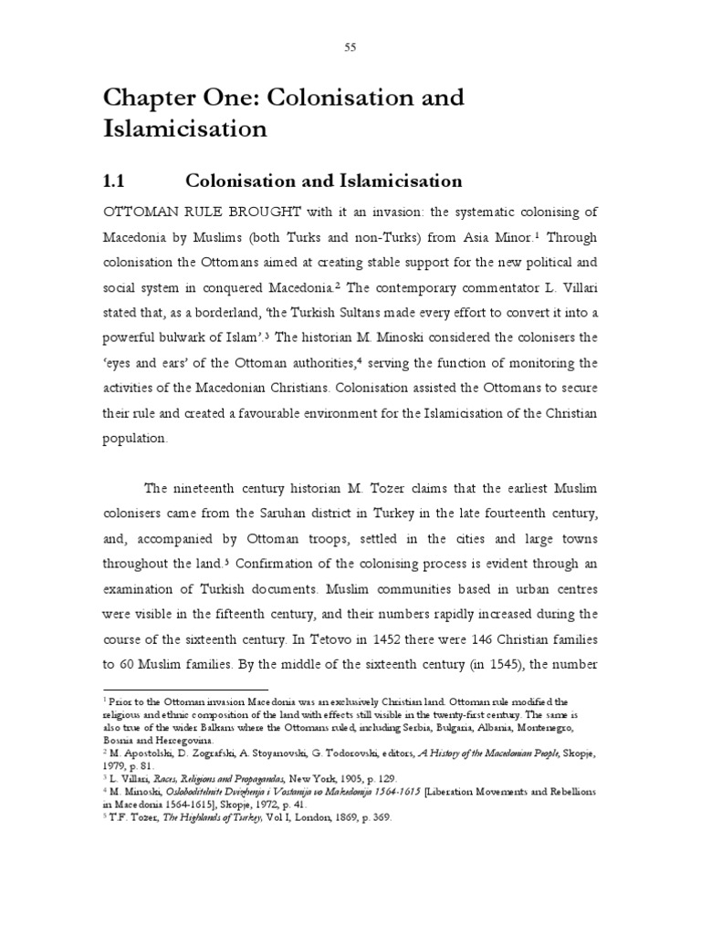 Islamization | PDF | Republic Of Macedonia | Ottoman Empire