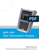 BER-1560 Data Transmission Analyzer