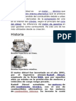 El Motor de Diesel y Su Historia.