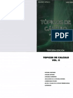 Topicos de Calculo Vol II - Mitacc & Toro (3ra Ed.)