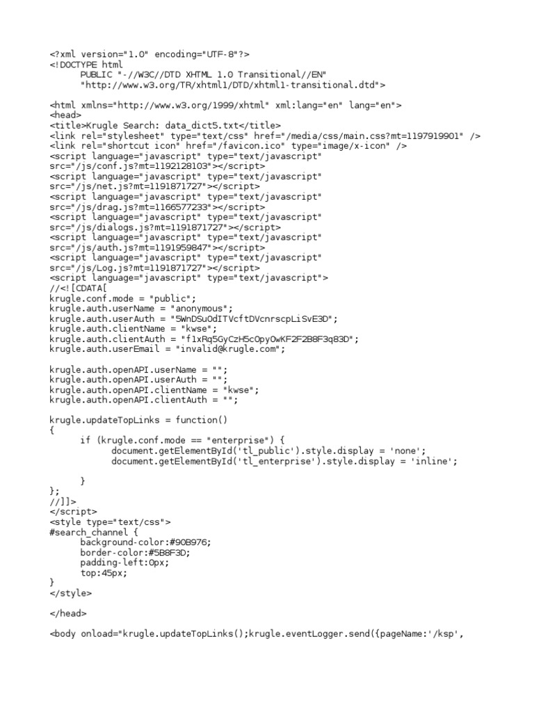 Data Dict5 | PDF