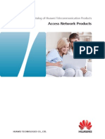 Access Network Product Brochure (2013!6!3)V2.0