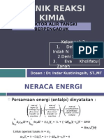 Teknik Reaksi Kimia CSTR