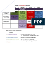 Horario 1º CUATRIMESTRE