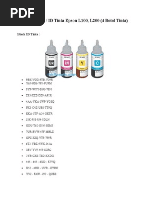 epson l800 cyan ink code