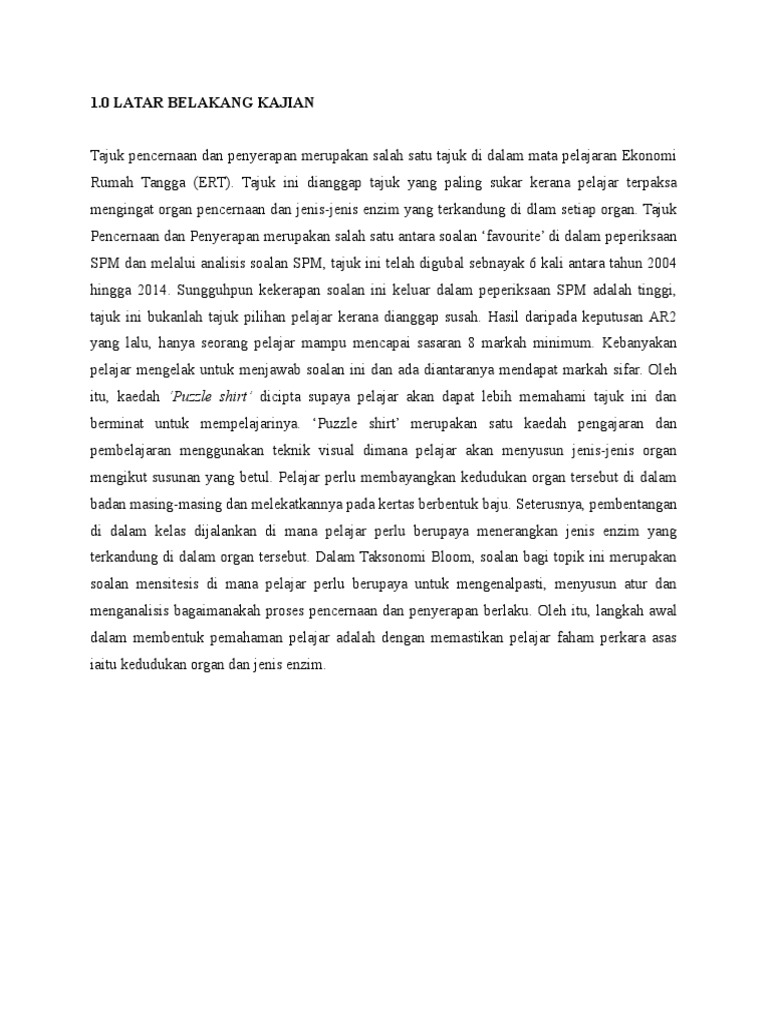 Latar Belakang Kajian Pdf